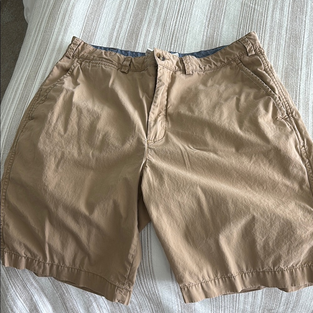 Ralph Lauren Khaki Flat Front Shorts